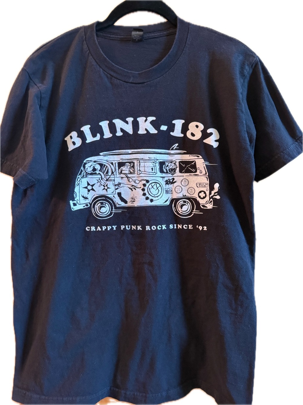 Blink 182 Crappy Punk Rock Van Graphic T Medium Unisex